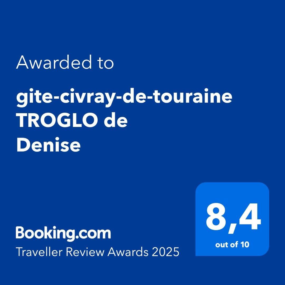 Gite-Civray-De-Touraine Troglo De Denise מראה חיצוני תמונה